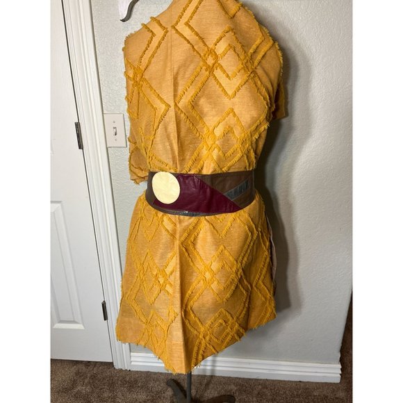 Amazing Joan Menefee Leather and Suede Belt by Ginnie Johansen - Picture 5 of 5